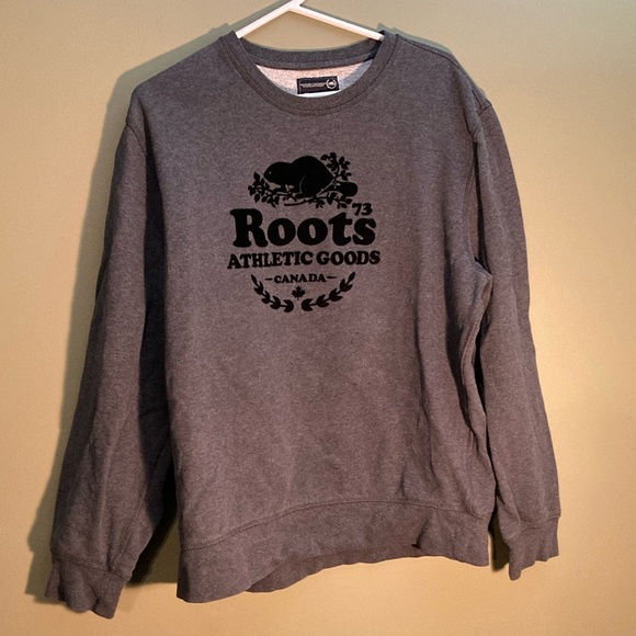 Roots vintage blue logo perfect condition sweater - Picture 1 of 5